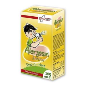 Sirop cu miere Alergosin Junior, 100 ml