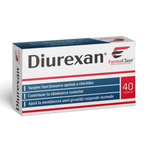 Diurexan, 40 capsule, FarmaClass