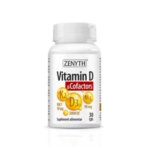 Vitamina D & Cofactors, 30 capsule,ZENYTH