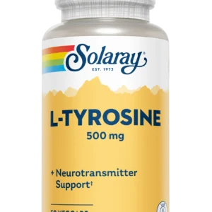 L-Tyrosine 500mg Solaray, 50 capsule, Secom
