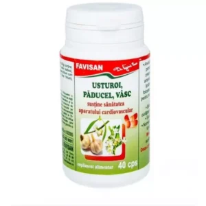 Usturoi paducel vasc, 40 capsule, Favisan