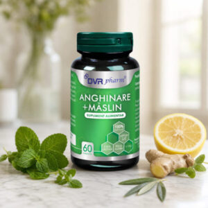 ANGHINARE + MĂSLIN – 60 capsule