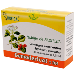 Mladite de Paducel Gemoderivat, 30 monodoze Hofigal