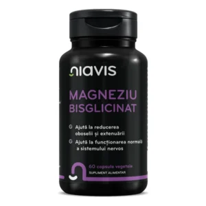 Magneziu Bisglicinat, 60 capsule, Niavis
