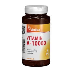 Vitamina A, 10000 UI, 250 capsule, Vitaking