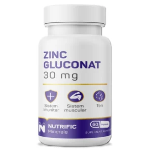 Zinc Gluconat, 30 mg, 60 capsule, Nutrific